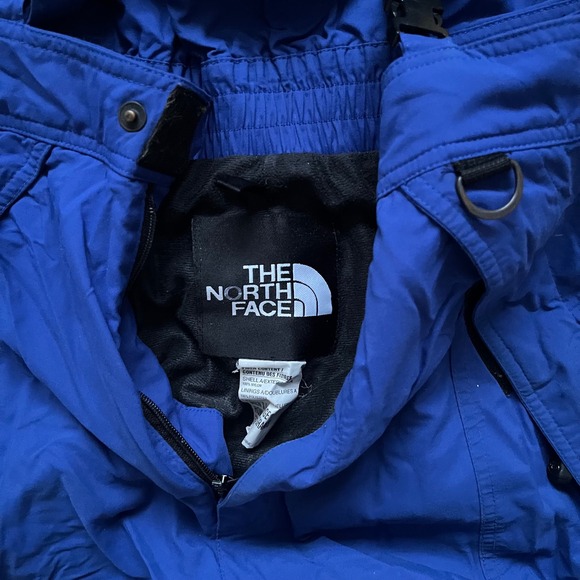 Vtg The North Face Blue Black Ski Snowboard Bib Overalls Pants Mens Size Large - Picture 11 of 11